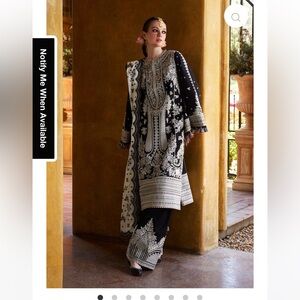 Hussain rehar shams lawn 2024